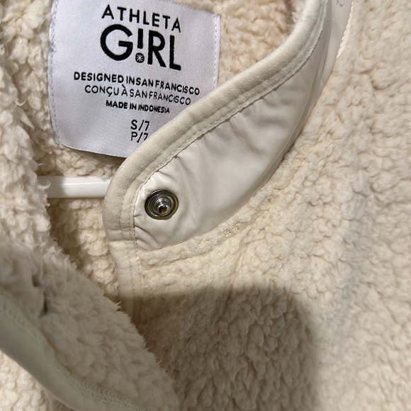 Athleta Girl So Toasty Tugga Long Coat Size Small (7) - Picture 3 of 6